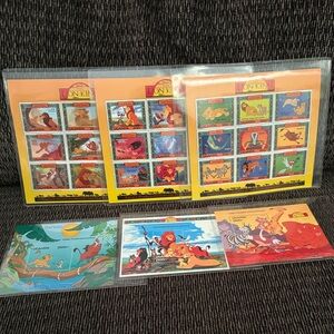 Disney's stamp collection The Lion King